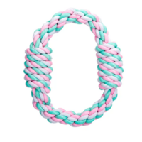 Nobleza lanová hračka kruh 21 cm ružový